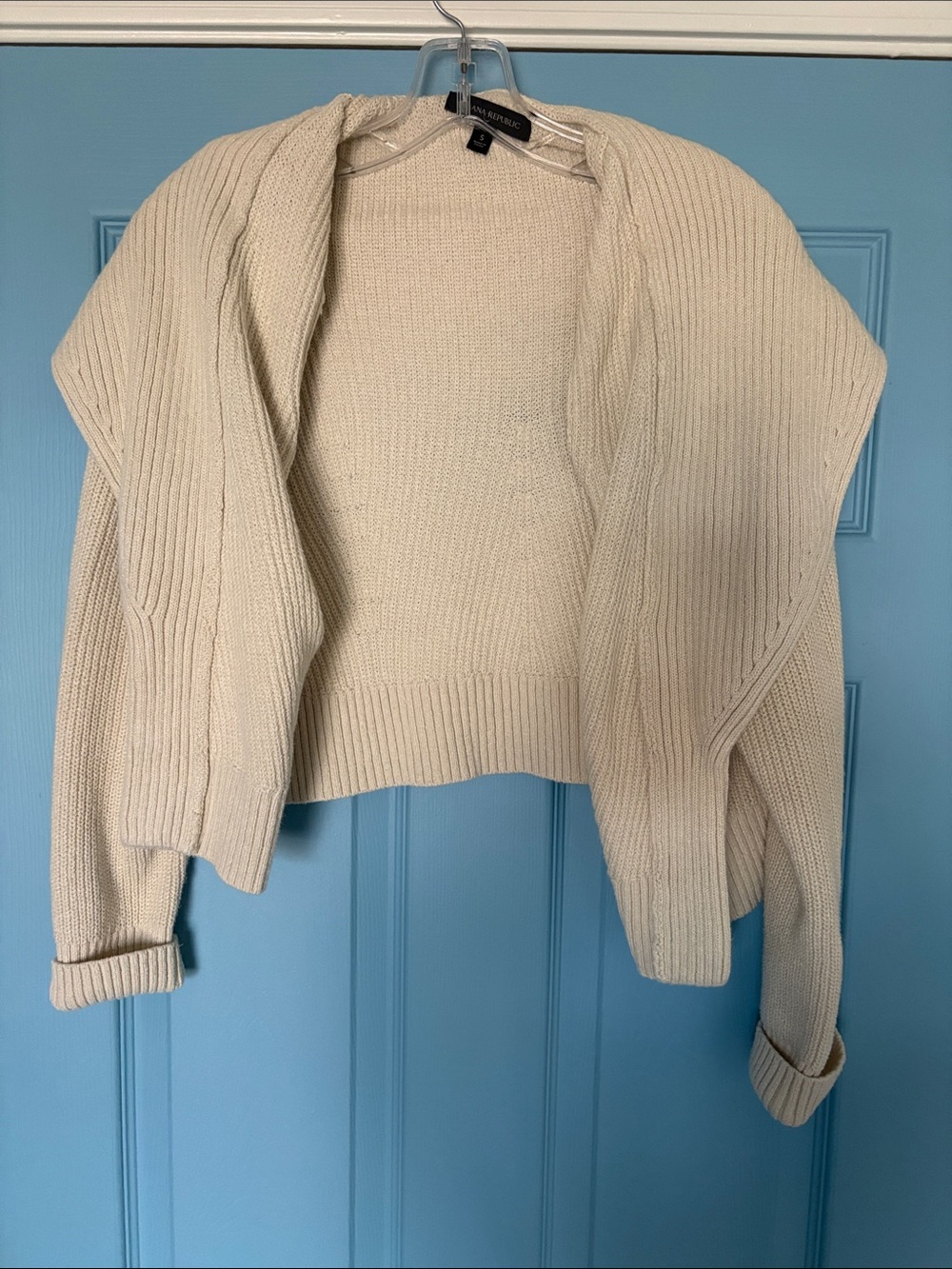 Banana Republic Cream Cardigan